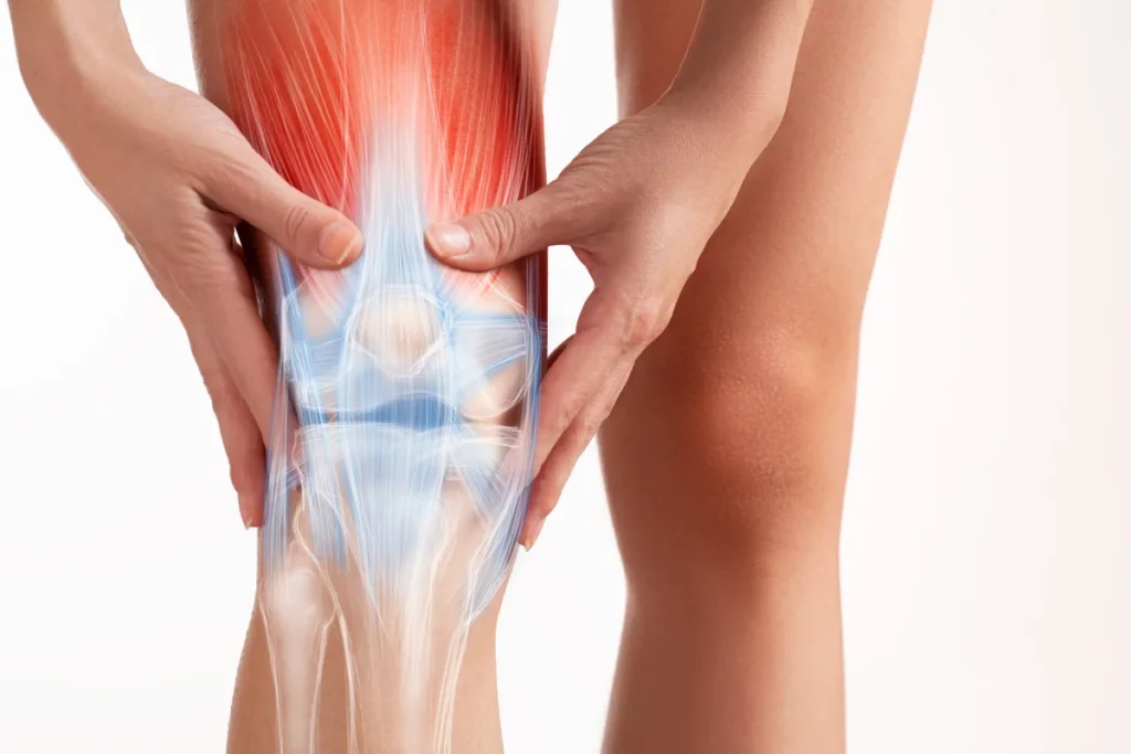 pain from groin to knee female